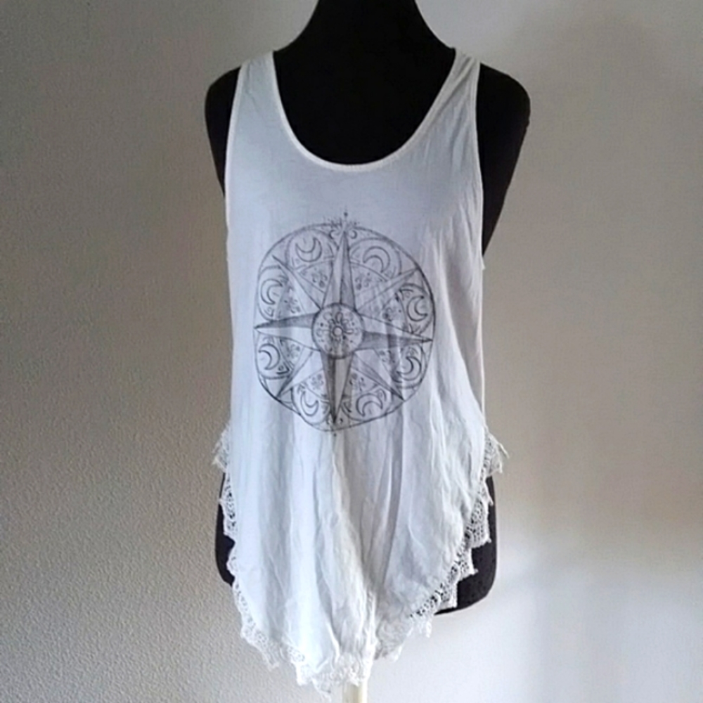 NWT Super Cute Summer Tank S